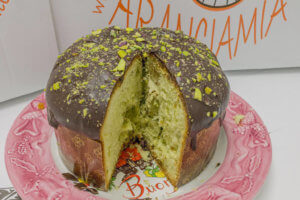 panettone artigianale al pistacchio - Arancia Mia