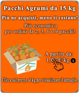 Pacchi Agrumi da 15kg - arancia mia