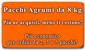 Pacchi Agrumi da 8 kg - arancia mia