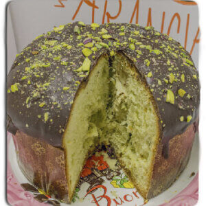 Panettone artigianale al pistacchio Arancia Mia