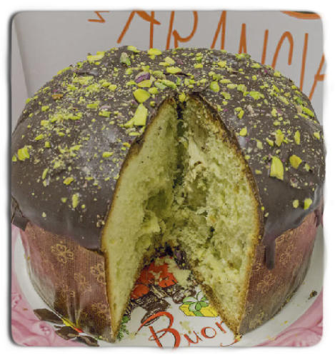 Panettone artigianale al pistacchio