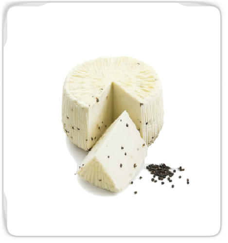 Pecorino primo sale con pepe nero