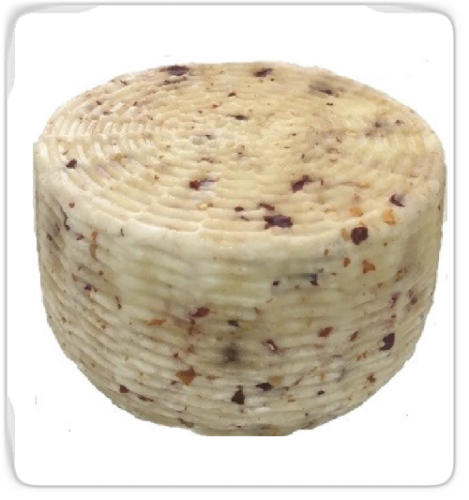 Pecorino primo sale con pepe rosso